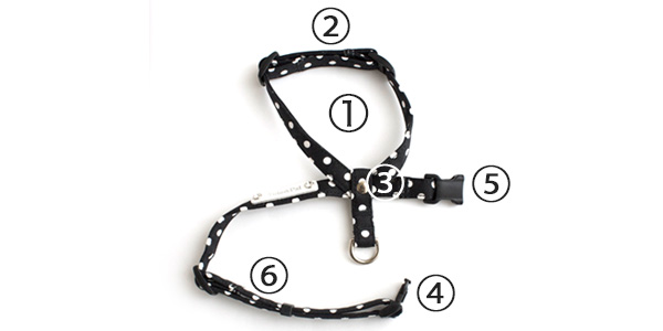 harness（ハーネス）／ハーネスのタイプと装着の仕方について：Toto  Pal（トトアンドパル）公式通販